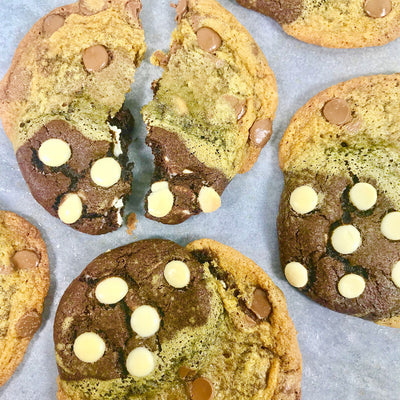 Twisted chocolate chip cookies