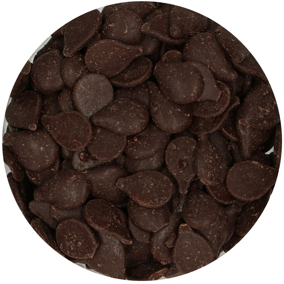 Smältbara Deco Melts med mörk chokladsmak för dekoration