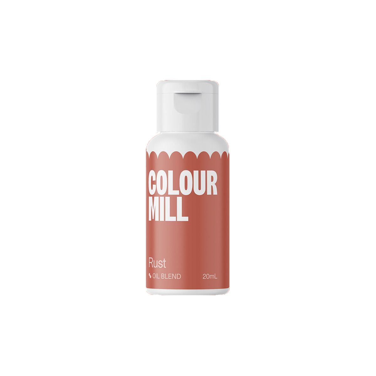 Colour mill ätbar färg i nyansen Rust