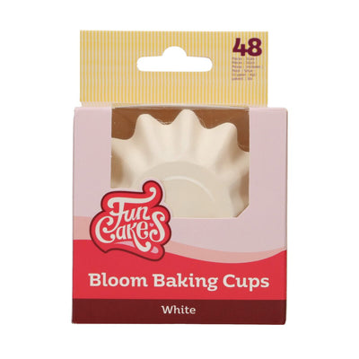 Muffinsform Bloom Vit non-stick i förpackning