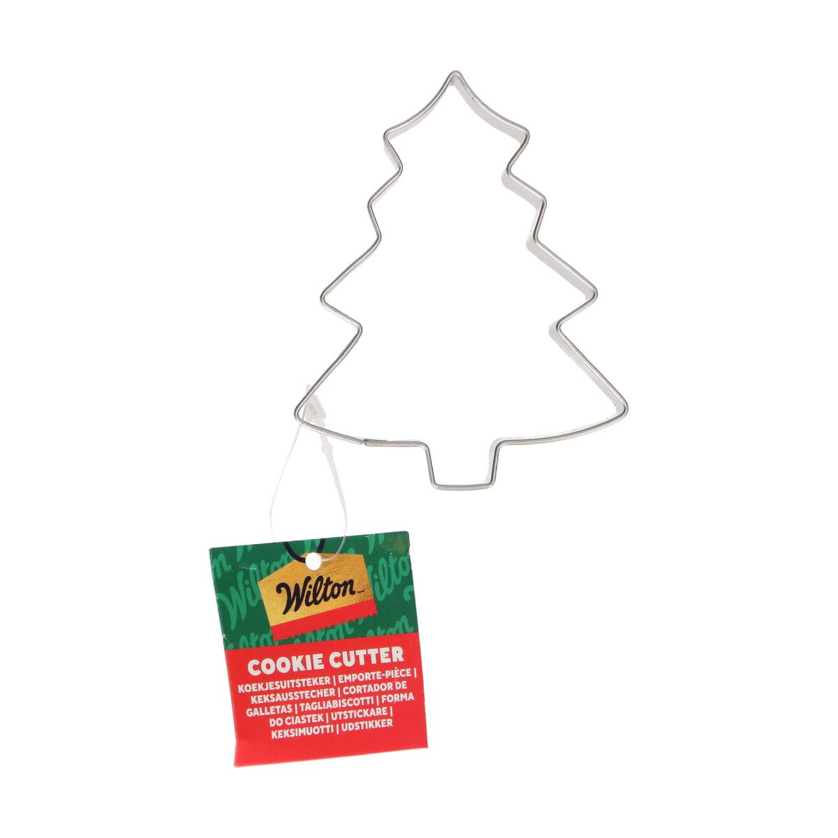 Metallutstickare i form av julgran från Wilton för pepparkakor