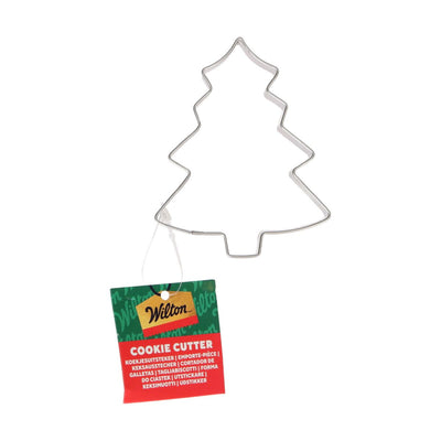 Metallutstickare i form av julgran från Wilton för pepparkakor