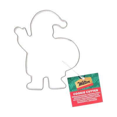 Wilton pepparkaksform i form av jultomte – rostfri utstickare 10 cm