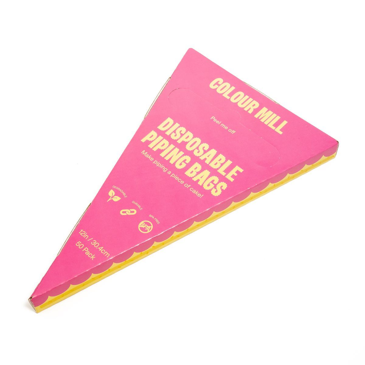 Colour Mill förpackning med engångsspritspåsar 30 cm, 50-pack