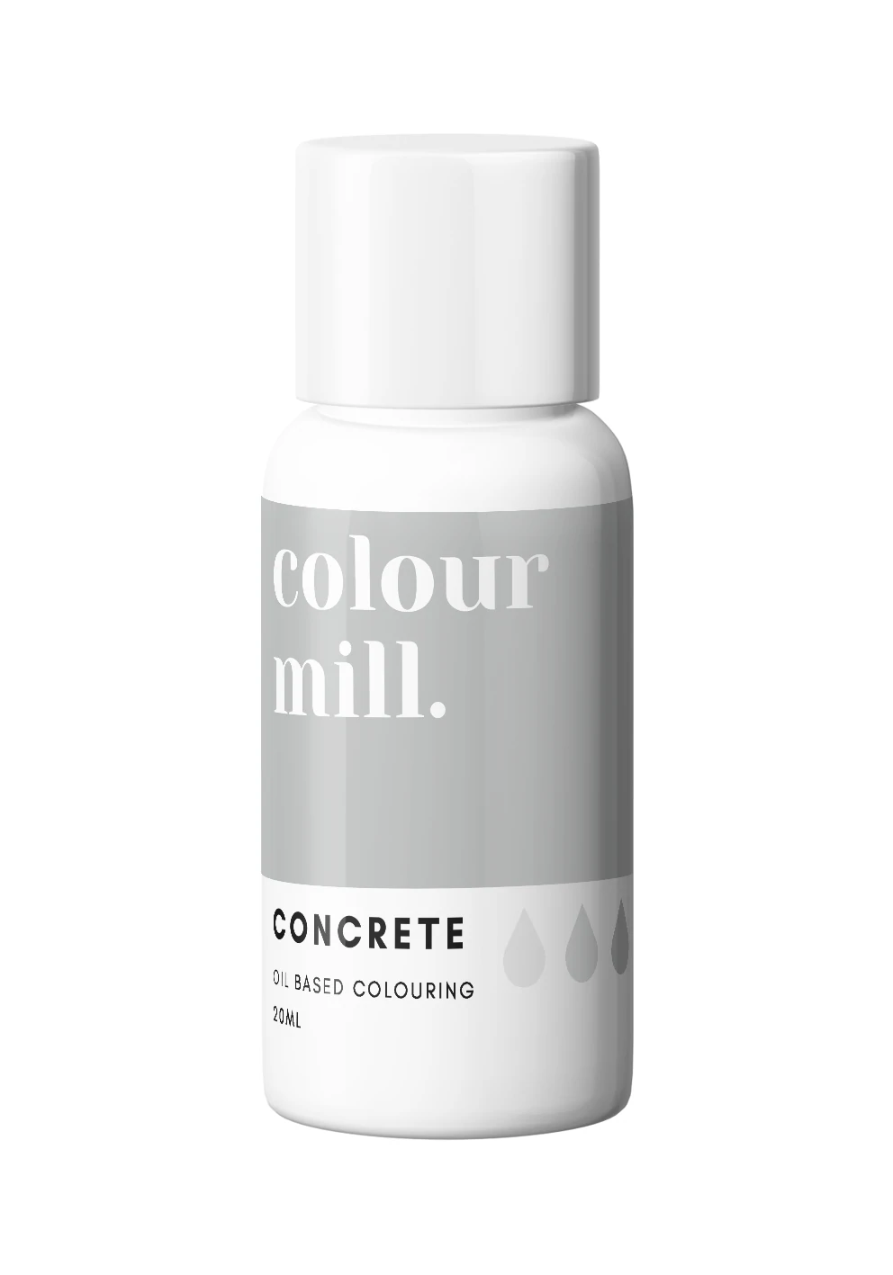 Concrete Oljebaserad ätbar färg Colour Mill