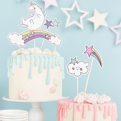 Cake topper Unicorn PartyDeco