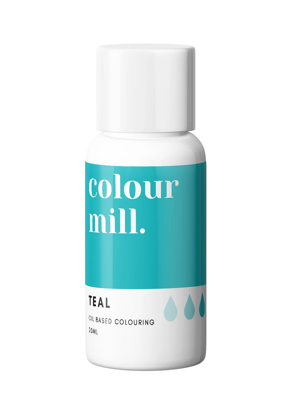Teal Oljebaserad ätbar färg Colour Mill