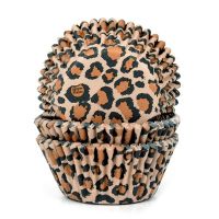 Muffinsform Leopard 50 st House of Marie