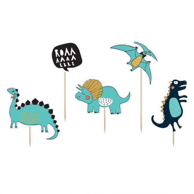 Cake topper Dinosaurie PartyDeco