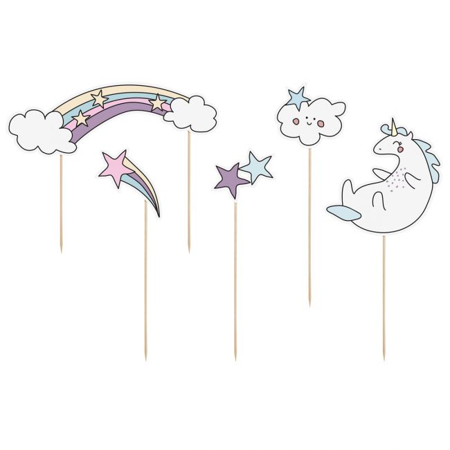 Cake topper Unicorn PartyDeco