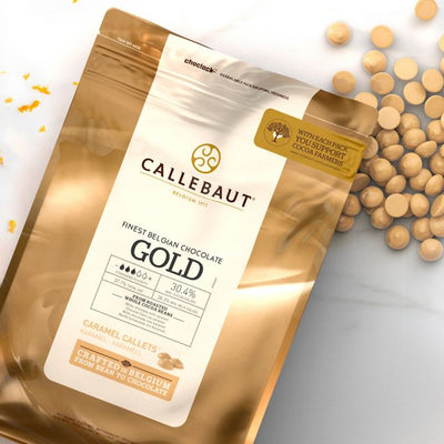 Choklad Guld 400 g Callebaut
