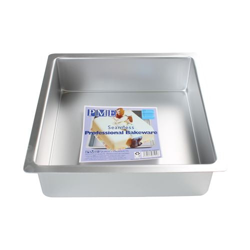 Fyrkantig bakform i anodiserad aluminium 15 cm från PME