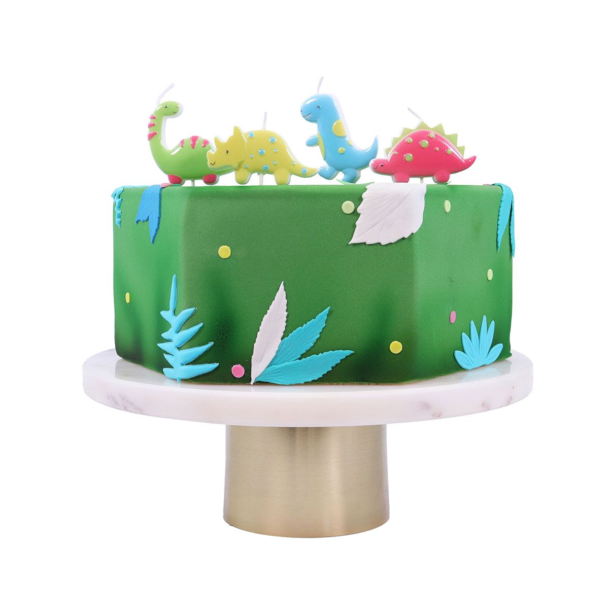 Tårtljus Dinosaurie 4-pack PME