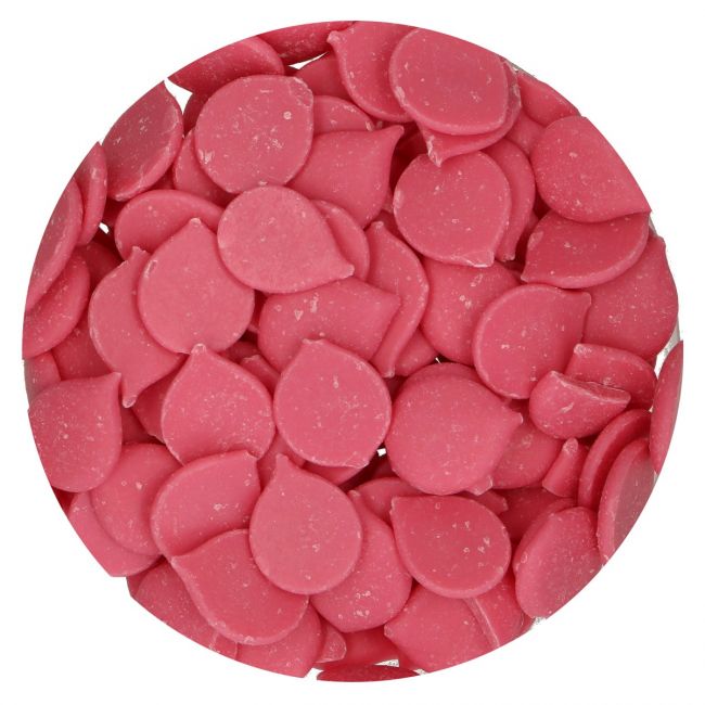 Smältbara Deco Melts rosa för dekorering av bakverk