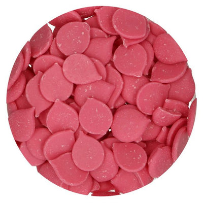 Smältbara Deco Melts rosa för dekorering av bakverk