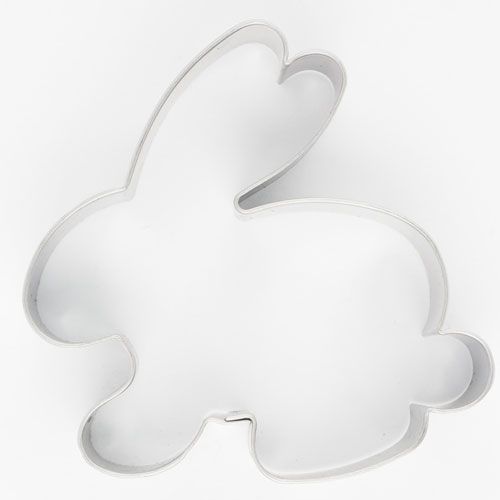 Utstickare pepparkaksform Kanin 6 cm Cookie Cutters