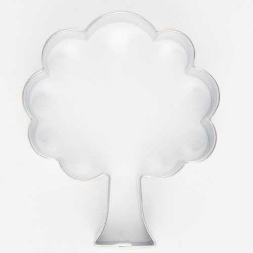 Utstickare pepparkaksform Träd 6 cm Cookie Cutters