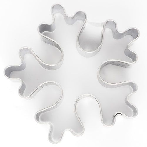 Utstickare Pepparkasform Snöflinga 6 cm Cookie Cutters