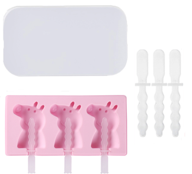 Silikonform glass Greta gris för barn