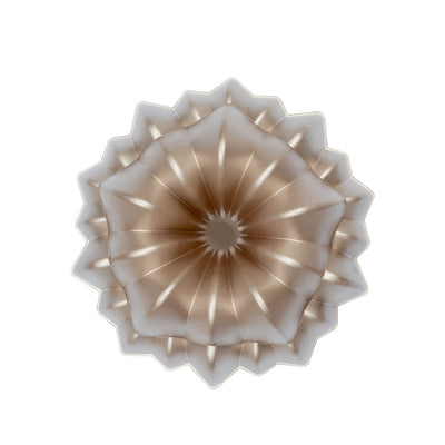 Sockerkaksform Sophia 24 cm champagnefärgad i non-stick aluminium