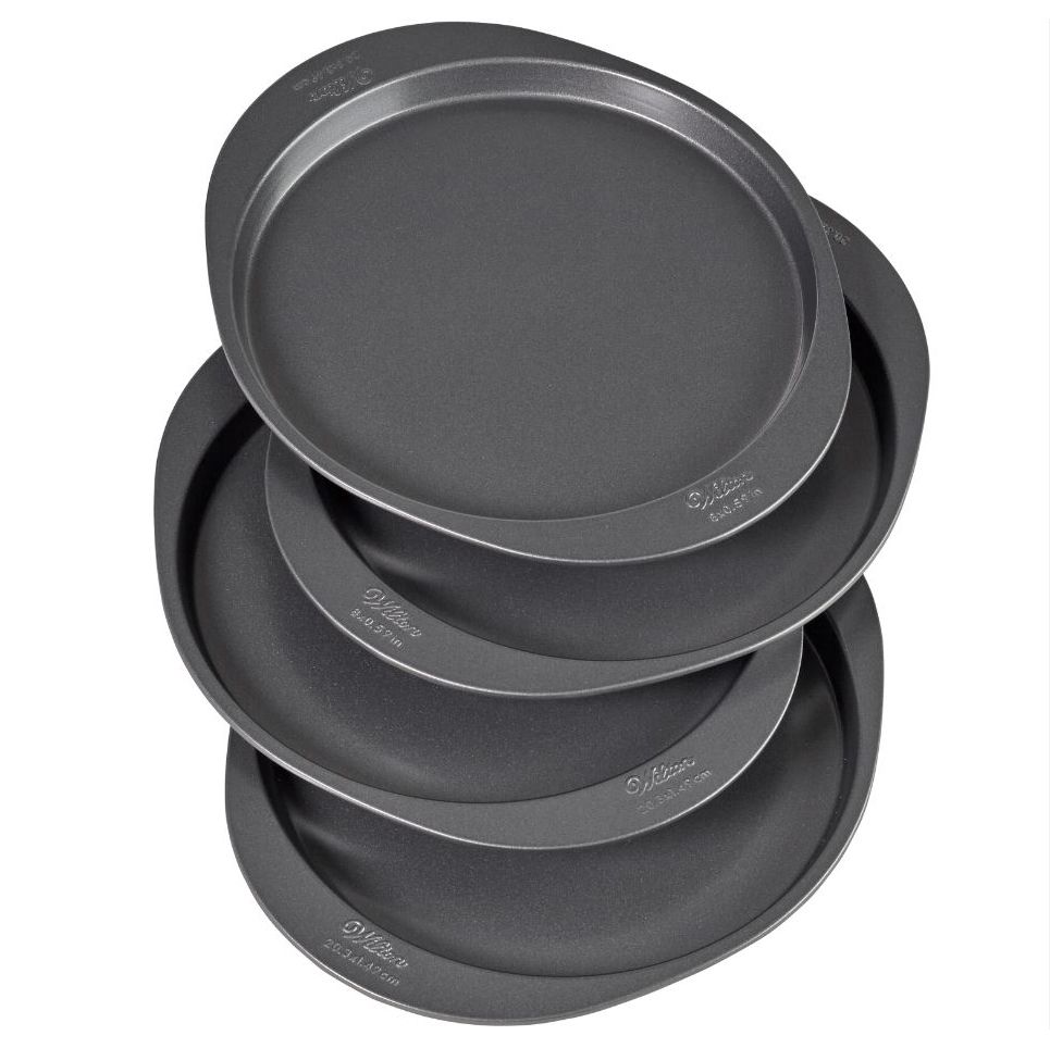 Wilton bakformar 4-pack 20 cm staplad