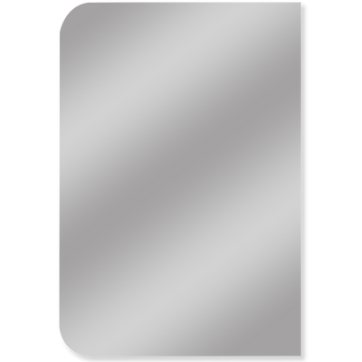 Tårtskrapa i rostfritt stål från PME med rundade hörn