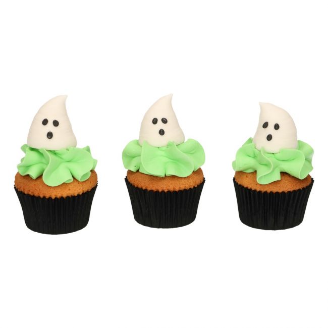 Ätbar dekoration Halloween spöke från FunCakes för muffins, cupcakes och tårtor
