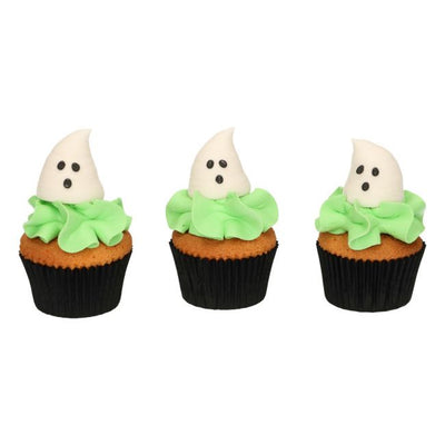 Ätbar dekoration Halloween spöke från FunCakes för muffins, cupcakes och tårtor